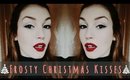 Frosty Christmas Kisses Makeup Tutorial || HollyReed
