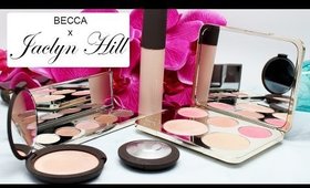 Becca x Jaclyn Hill Champagne Collection Live Swatches + Review