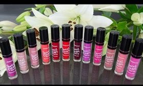 Lips swatches : JORDANA 12 sweet cream matte liquid lip color