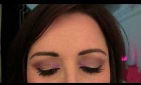 Eye Makeup Tutorial #2 - bareMinerals (Violet Pink-Purple and Golden Nude-Beige)...