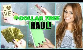 DOLLAR TREE HAUL! CUTE DIAMOND RIBBONS, CANDLES, NOTEBOOKS, STICKERS & PLANNER DECORATING!