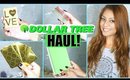 DOLLAR TREE HAUL! CUTE DIAMOND RIBBONS, CANDLES, NOTEBOOKS, STICKERS & PLANNER DECORATING!