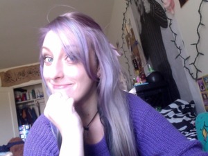 Finally dyed my hair lavender :)