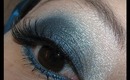 How To Katy Perry Smurf Makeup and Eyeshadow  Tutorial