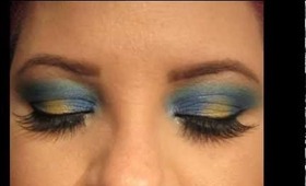 TUTORIAL: Royal Blue and Gold