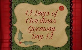 Day 12 - 12 Days of Christmas Giveaway