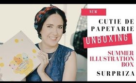 Unboxing Cutie cu surprize de papetarie | Summer Illustration Box