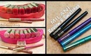 ♥Milani Review | Color Statement Lipstick/Liner & Ultrafine Liquid Eyeliner♥