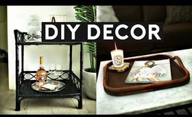 DIY ROOM DECOR | THRIFT STORE FLIP & UPCYLE! INEXPENSIVE ROOM DECORATIONS!