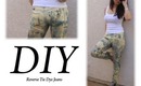 HOW To DIY Reverse Tie Dye for under $1  ~Summer 2012 Trend~