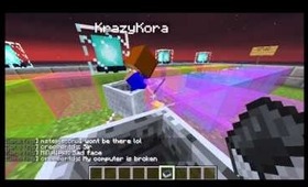 KrazyKora & RagingRenee Home Tour Minecraft Creative
