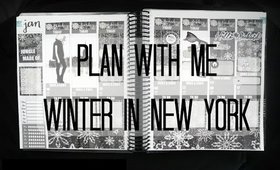 Plan With Me: Winter In New York (ft Planning Roses)