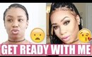 GET READY WITH ME: FROM SHOOK 😦 TO DAME UN BESO 😘 | BeautybyGenecia