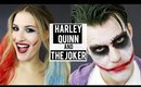 HARLEY QUINN + THE JOKER Halloween Makeup Tutorial ♡ Couples Costumes | JamiePaigeBeauty
