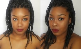 Diy box braids at home #theboxbraidseries | Kiss & Makeup