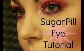 Hot Pink Eye Shadow Tutorial EOTD featuring SugarPill Dollipop