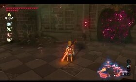 Girl tries to find shrines and explore Hyrule castle in LoZ Breath of the Wild: Part 54