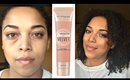 REVIEW + DEMO |  *NEW* Maybelline Soft Matte Hydrating Foundation | NaturallyCurlyQ