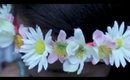 DIY Flower crown/headband thingy! :)