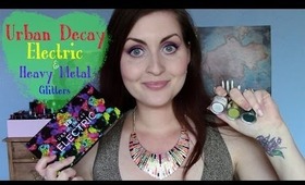 Urban Decay Electric Palette & Heavy Metal Glitters