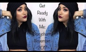 GET READY WITH ME - NOVEMBER BOXYCHARM TRY ON