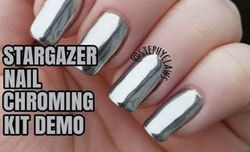 Stargazer Nail Chroming Kit Demo | Nail Tutorial | Stephyclaws