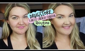 Makeup Hack | Drugstore Long Wear Flawless Foundation Routine