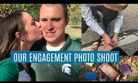 WEDDING SHOPPING + OUR ENGAGEMENT SHOOT