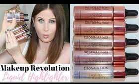 Makeup Revolution Liquid Highlighter | Cover FX Dupes??