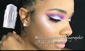 Milk Cosmetics holographic stick review