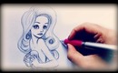 Draw Tutorial ❤ Sexy Innocent girl