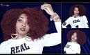 Bobbi Boss - MLF159 Nana Swiss Lace Front Red Curly Wig Review ☆99J ft SoGoodShop  ☆