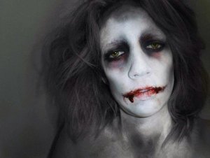 Ghoul/Zombie halloween makeup