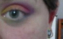 Rainbow eye look, especially for Pride month!
