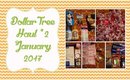 Dollar Tree Haul #2 | January 2017 | PrettyThingsRock