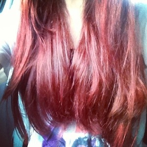 Hair Color . Dyed Hair