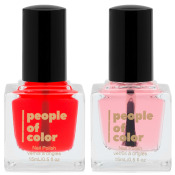 People of Color Beauty Top Coat and Base Coat Duo