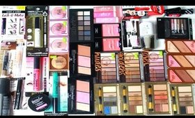 NEW MASSIVE DRUGSTORE MAKEUP HUAL 2016: Maybelline, Rimmel, Wet n Wild & Covergirl