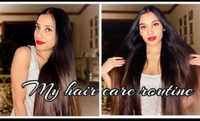 My hair care routine | how to prevent hair fall during and after pregnancy.
