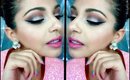 Pink Champagne Holiday Glam + How to Fix Winged Liner