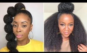 Beautiful Hair Ideas for Black Women With Added Hair Part 4