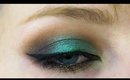 Holiday Green-Brown Smokey Eyes