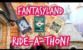 Fantasyland RIDEATHON! | Disneyland Vlog 2016