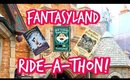 Fantasyland RIDEATHON! | Disneyland Vlog 2016