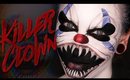 Scary Killer Clown Halloween Makeup Tutorial