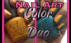 Nail Art: Color Duo
