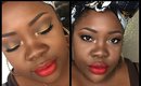 MOST Simple Gold Eye Shadow Tutorial with NO WINGED LINER!