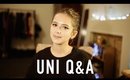 UNI Q&A #1 | sunbeamsjess