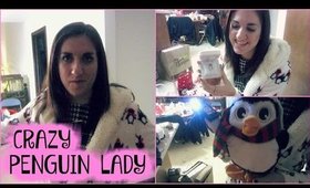 TURNING INTO A CRAZY PENGUIN LADY | {vlogmas day 25}