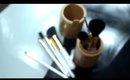 Acrylic Makeup Organizer RC Cosmetics and Perfect 10 brush set